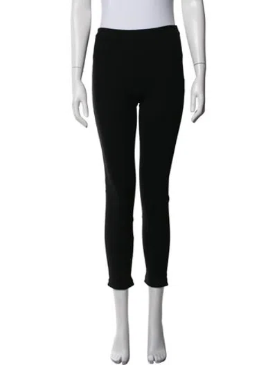 Pre-owned Givenchy Straight Leg Pants In Black