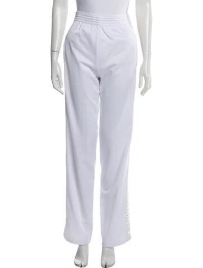 Pre-owned Givenchy Straight Leg Pants In White