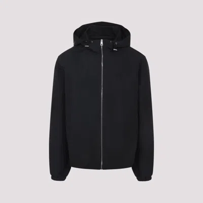 Givenchy Technical Fabric Hooded Jacket In Black