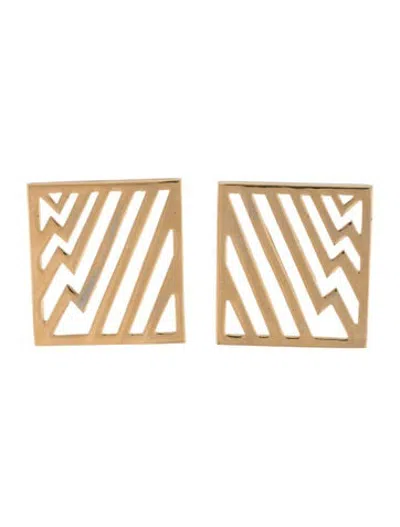 Pre-owned Givenchy Vintage Clip-on Earrings In Multicolor