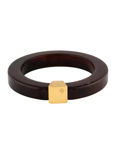 Pre-owned Givenchy Vintage Resin Bangle Bracelet, 8" In Multicolor