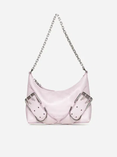 Givenchy Voyou Leather Shoulder Bag In Old Pink