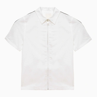 Givenchy Kids'  | White Cotton Shirt With Zip