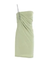 Givenchy Woman Mini Dress Light Green Size 6 Viscose, Polyamide, Elastane