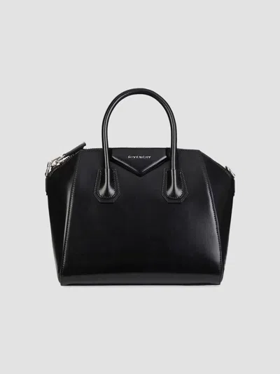 Givenchy Women's Mini Antigona Leather Satchel In Black