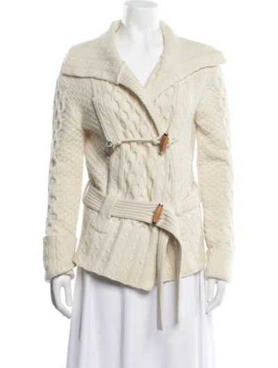 Pre-owned Givenchy Wool Jacket In Neutrals