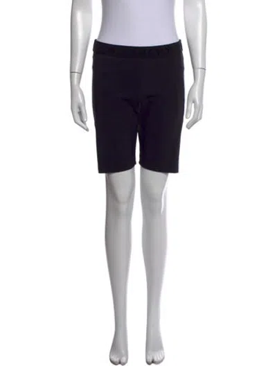 Pre-owned Givenchy Wool Straight Leg Pants In Black