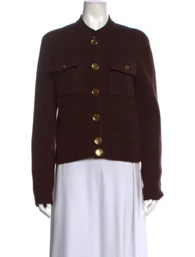 Pre-owned Givenchy Wool Sweater In Brown
