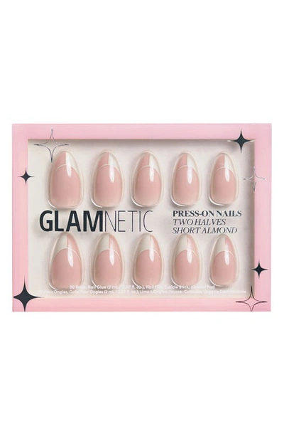 Glamnetic Short Almond In Two Halves