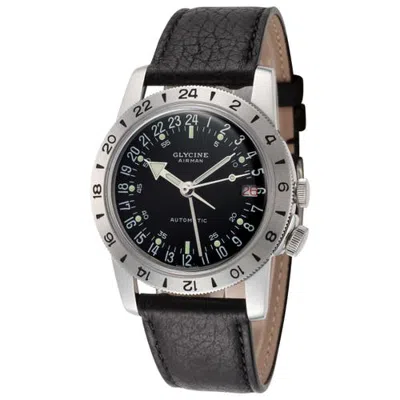 Glycine Airman No. 1 Gmt 36mm Automatic Strap Watch In Multi
