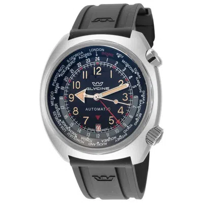 Glycine Airman Sst Gmt 43mm Automatic Strap Watch In Multi