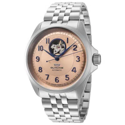 Glycine Combat Classic 40mm Automatic Bracelet Watch In Metallic