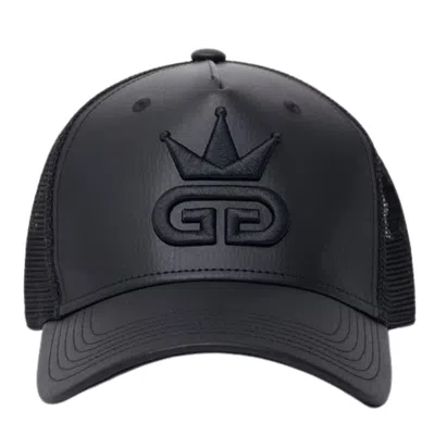 God Given Talent All Black Vegan Leather Hat