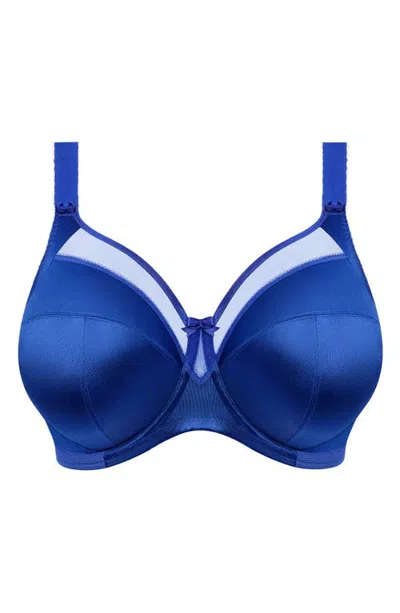 Goddess Keira Full Figure Underwire Bra In Blue