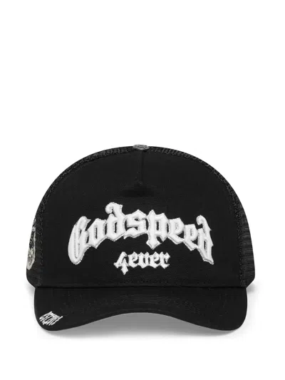Godspeed Forever Trucker Cap In Black