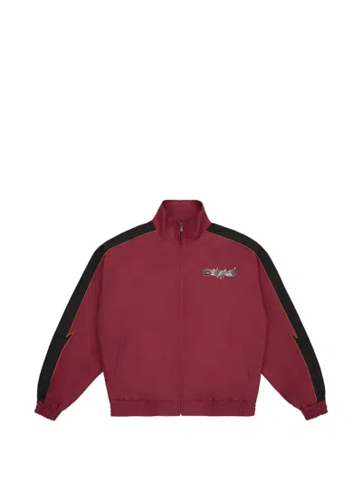 Godspeed Gt Logo-patch Track Jacket In Red