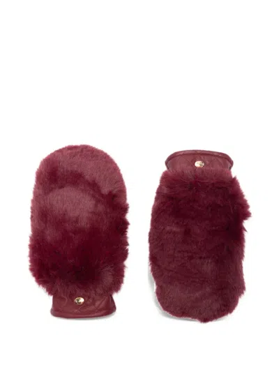 Goldbergh Hill Mittens In Red