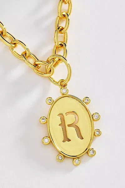 Goldbug Collection Goldbug X Anthropologie Initial Necklace