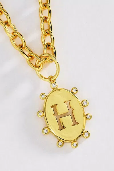 Goldbug Collection Goldbug X Anthropologie Initial Necklace