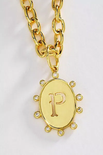 Goldbug Collection Goldbug X Anthropologie Initial Necklace