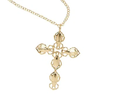 Goldbug Collection Women's Cross Necklace In Gold
