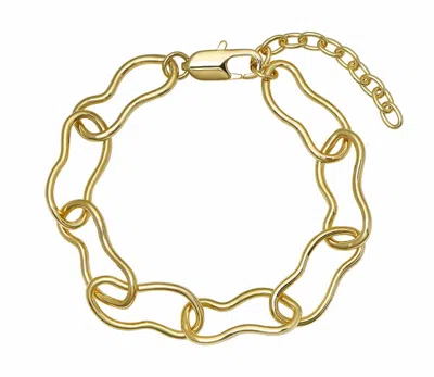 Goldbug Collection Women's Peanut Link Bracelet In Gold
