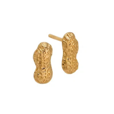 Goldbug Collection Women's Peanut Studs Earrings In Gold