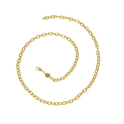 Goldbug Collection Women's Thick Cable Chain Necklace In Gold
