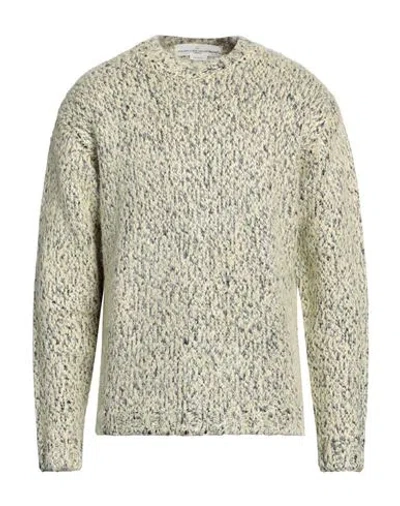 Golden Goose Man Sweater Yellow Size M Cotton, Silk In Multi
