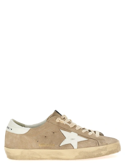 Golden Goose Superstar Sneakers Beige In Brown