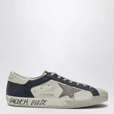 Golden Goose White/blue Super Star Sneaker