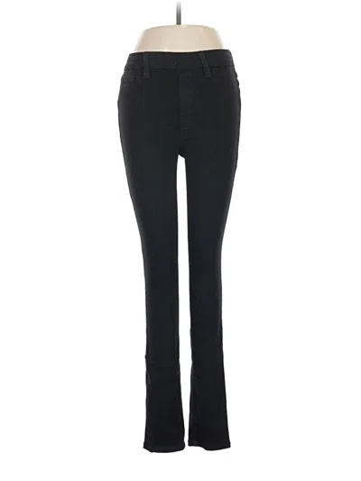 Pre-owned Good American Active Pants In Black