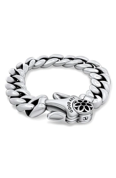 Good Art Hlywd Model 10 Aa Bracelet In Sterling Silver