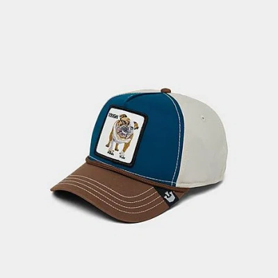 Goorin Bros . Bully 100 Snapback Hat In Navy/brown
