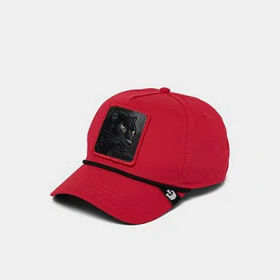 Goorin Bros . Panther 100 Snapback Hat 100% Cotton/twill In Red