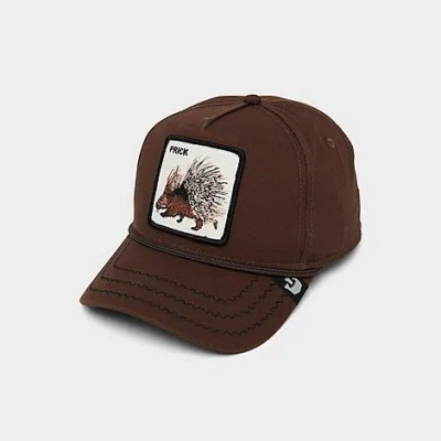 Goorin Bros . Porcupine 100 Snapback Hat In Dark Brown