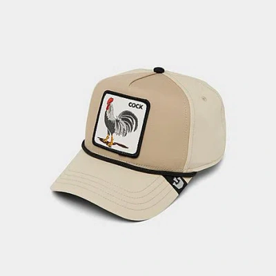 Goorin Bros . Rooster 100 Snapback Hat In Cream