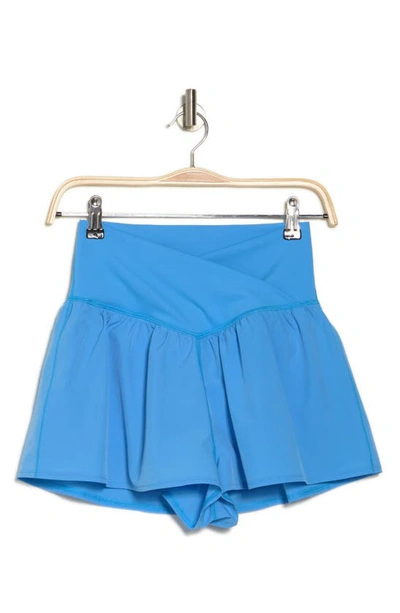 Gottex Flowy Woven Shorts In Azure