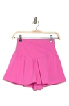 Gottex Flowy Woven Shorts In Bubblegum