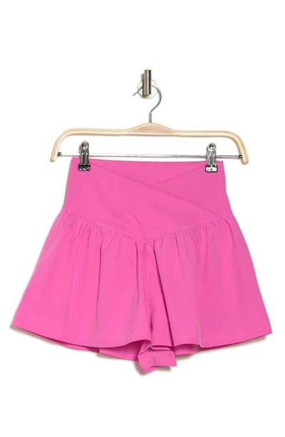 Gottex Flowy Woven Shorts In Bubblegum