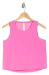 Gottex Mesh Back Tank In Bubblegum