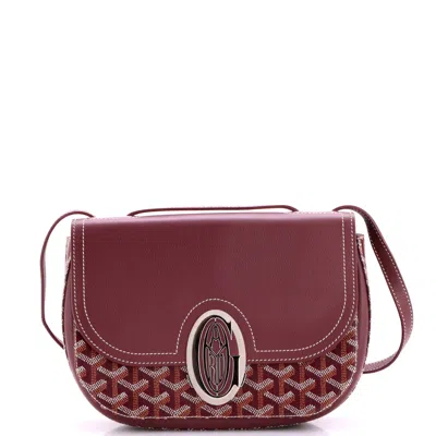 Goyard 233 Bag Coated Canvas In Red