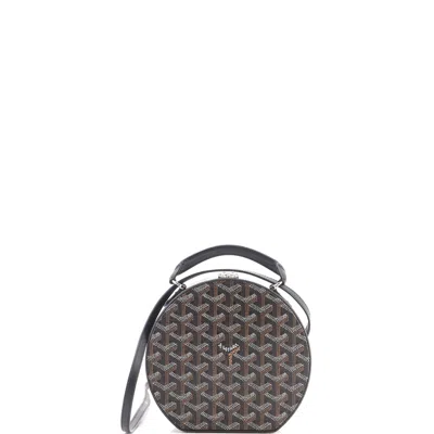 Goyard Alto Hatbox Bag Coated Canvas In Black