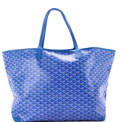 Goyard Artois Tote Coated Canvas Gm In Blue