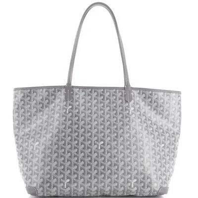 Goyard Artois Tote Coated Canvas Mm In Grey