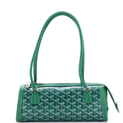 Goyard Bonbonniere Bag Coated Canvas In Green