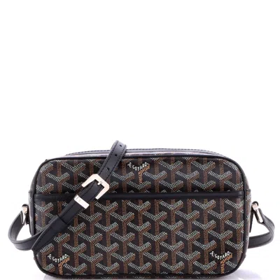 Goyard Cap Vert Bag Coated Canvas In Black