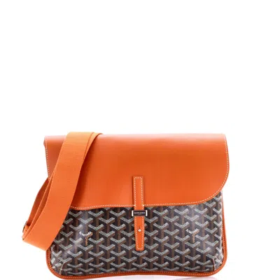 Goyard Coursier Messenger Bag Coated Canvas And Leather