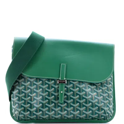 Goyard Coursier Messenger Bag Coated Canvas And Leather