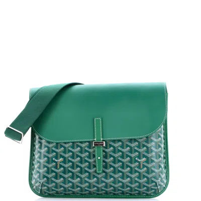 Goyard Coursier Messenger Bag Coated Canvas And Leather